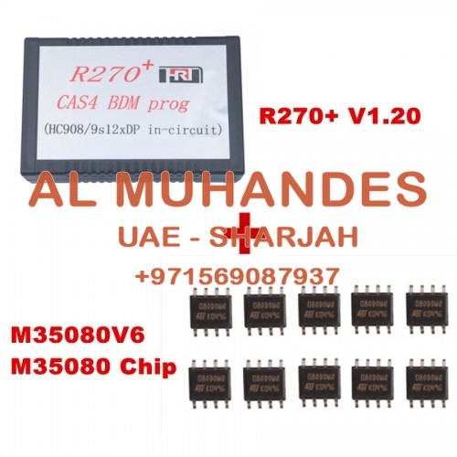 R270+ V1.20 For BMW CAS4 BDM Programmer Plus M35080V6 M35080 Chip