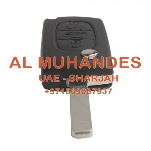 Remote Key Shell 3 Button VA2 3B(without groove) for Citroen 5pcs/lot