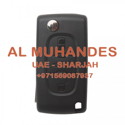 Remote Key 3 Button 433MHZ HU83 3B( With Groove) for Citroen
