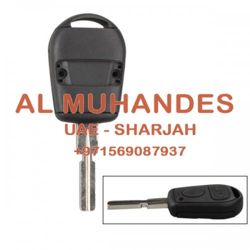 Transponder Key Shell 3 Button 4 Track for BMW 5pcs/lot
