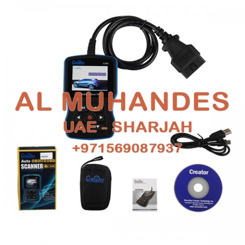 Creator C300 V4.1 OBDII/EOBD Scan Tool Hand-held Scanner Free Update Online