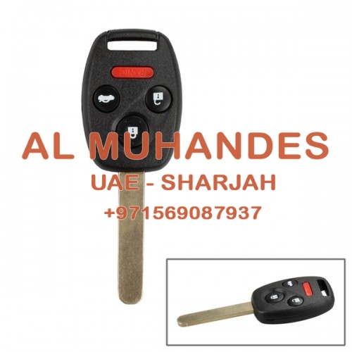 2005-2007 Remote Key (3+1) Button And Chip Separate ID:8E ( 313.8 MHZ) For Honda