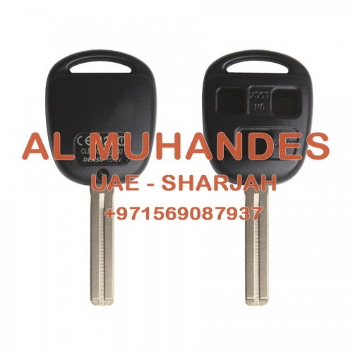 Remote Key Shell 3 Button TOY48 (long) Golden Brand For Lexus 10pcs/lot