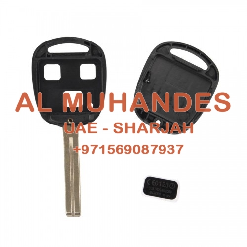 Remote Key Shell 3 Button without Logo TOY48(Long) For Lexus 5pcs/lot