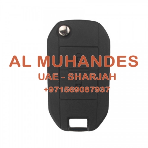 Remote Key Shell 2 Button HU83 for Peugeot 5pcs/lot
