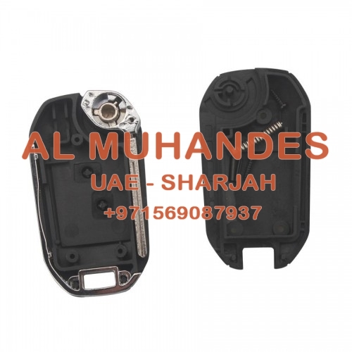Remote Key Shell 2 Button HU83 for Peugeot 5pcs/lot