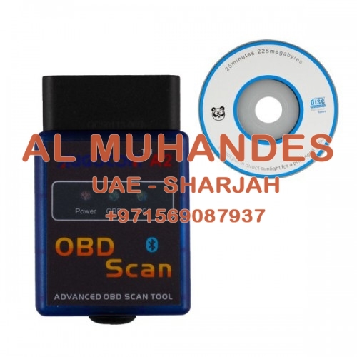 AUGOCOM A2 ELM327 Vgate Scan Advanced OBD2 Bluetooth Scan Tool (Support Android And Symbian) Software V2.1