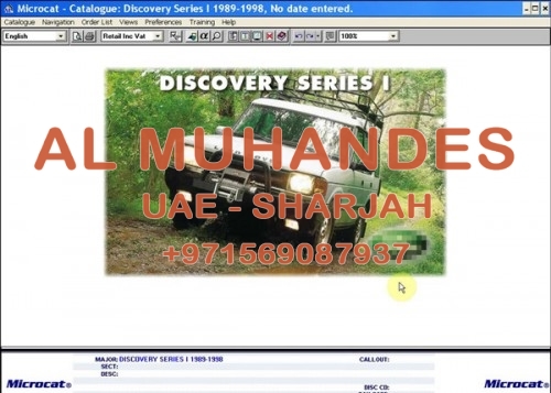 NEW & Latest  Microcat Electronic Parts Selling System 2013.07 For Land Rover