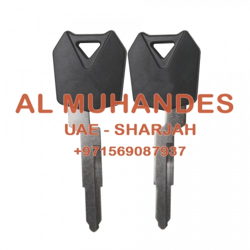 Motorcycle Key Shell (Black Color) For Kawasaki 10pcs/lot