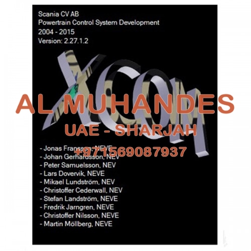 SCANIA DEVELOPER Software (XCOM-SOPS-Scania SDP3-BNS II) Support Win XP/Vista/7/8