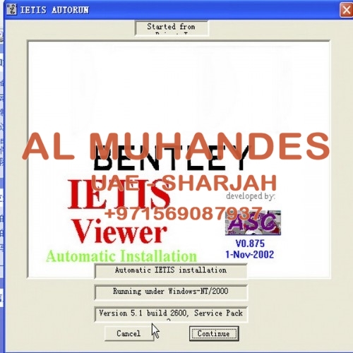 Repair Workshop Service Manual EPC ASSIST IETIS 2010 for Bentley
