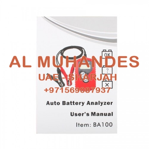 BA100 Vehicle Battery Analyzer