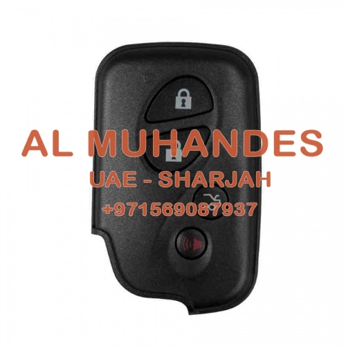 4 Button Smart Key Shell for Lexus