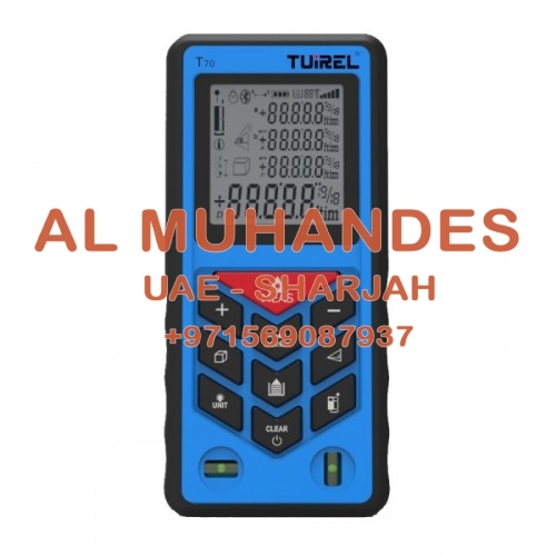 Tuirel T70 Handheld 70m/229ft/2755in Laser Distance Meter Range Finder Measure Instrument Diastimeter Ship From HK/US