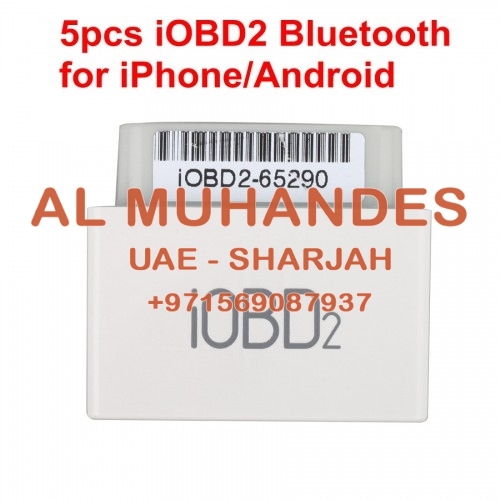 5pcs iOBD2 Bluetooth OBD2 EOBD Auto Scanner for iPhone/Android