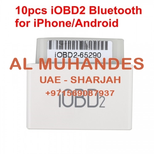 10pcs iOBD2 Bluetooth OBD2 EOBD Auto Scanner for iPhone/Android