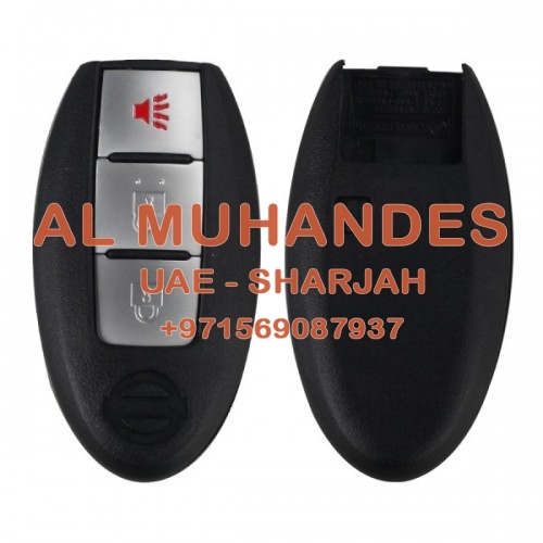 Smart Remote Shell 3 Button for Nissan 5pcs