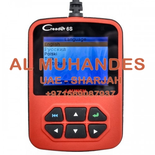 Original Launch X431 Creader VI Plus Creader 6S Code Reader EU/USA/Asian Version Update Online