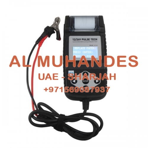 BT750 Battery Tester 12/24V Automotive Battery Analyzer with Printer