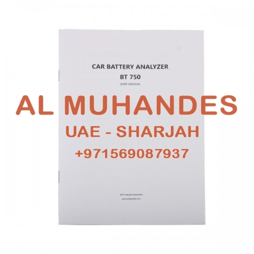 BT750 Battery Tester 12/24V Automotive Battery Analyzer with Printer