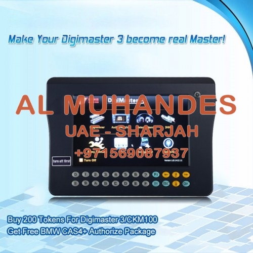 Buy 200 Tokens For Digimaster 3/CKM100 Get Free BMW CAS4+ Authorize Package