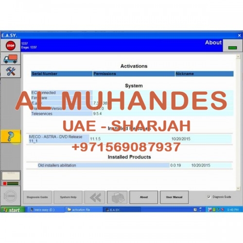 Iveco Easy E.A.SY (Electronic Advanced System) Software and Keygen with Database