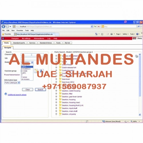 Renault Trucks Impact 2015A Spare Parts Catelogue