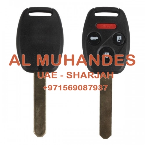 Remote Key (3+1) Button and Chip Separate ID:13(315MHZ) For 2005-2007 Honda