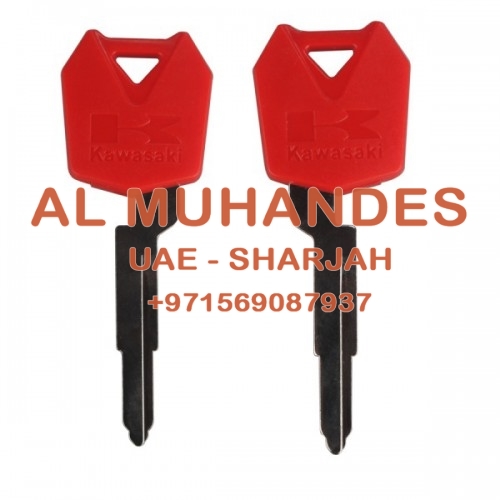 Key Shell (Red Color) for Kawasaki Motorcycle 5pcs/lot