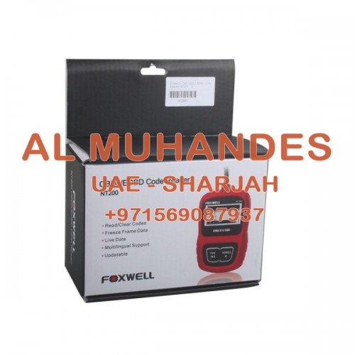 Foxwell CAN OBDII/EOBD Code Reader NT200 Support Multi-Languages and Update Free Lifetime
