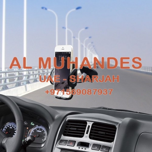 C02 3 in 1 Universal Adjustable Dashboard /Air Vent/ Windshield Car Phone Mount Holder Cradle for iPhone, Samsung, HTC, Droid, LG & Other Smartphones