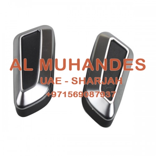 Chrome Car Seat Adjustment Switch Control Adjuster for VW AUDI A6 A3 TT A4 A6L A7 Q5 Q3 A5 A4L