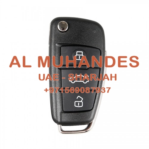 XHORSE VVDI2 Audi A6L Q7 Type Universal Remote Key 3 Buttons (Individually Packaged)