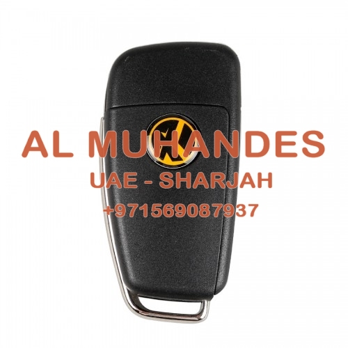 XHORSE VVDI2 Audi A6L Q7 Type Universal Remote Key 3 Buttons (Individually Packaged)