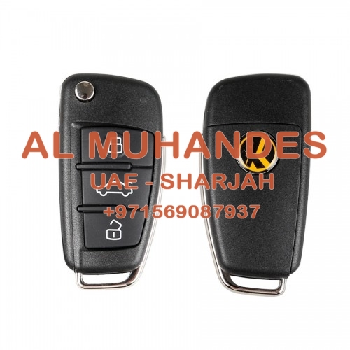 XHORSE VVDI2 Audi A6L Q7 Type Universal Remote Key 3 Buttons (Individually Packaged)