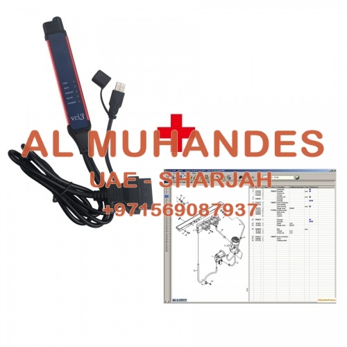 Latest V2.40.1 Scania VCI-3 VCI3 Scanner Wifi Plus Scania Spare Parts Catalog & Service