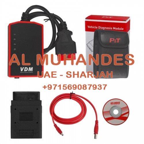 V3.9 VDM UCANDAS Wireless Automotive Diagnosis System with Honda Adapter Support Andriod V5.2