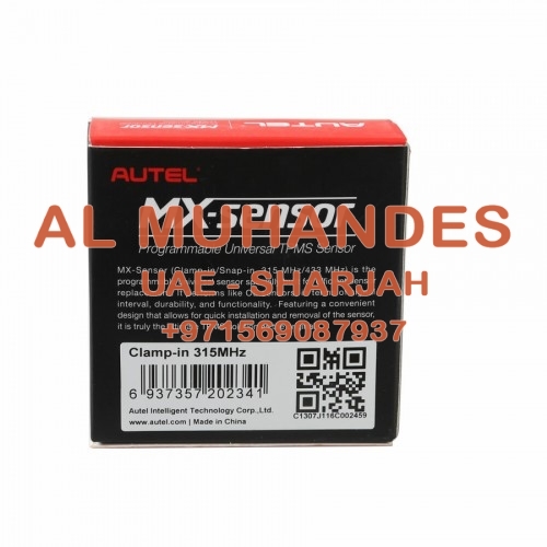 [US Ship No Tax] V4.09 Autel MX-Sensor 433MHZ/315MHZ Universal Programmable TPMS Sensor Specially Built for Tire Pressure Sensor Replacement