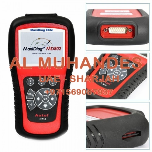 MaxiDiag Elite MD802 For 4 System With Datastream Model Engine,Transmission,ABS and Airbag Code Scanner