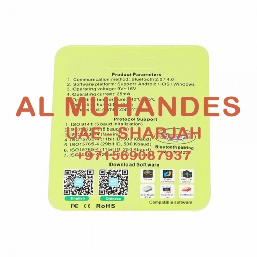 MINI OBD2 V4.0 Newest ELM327 OBDII OBD2 EOBD Code Scanner for iOS/ Android/ Windows Car Diagnostic Interface