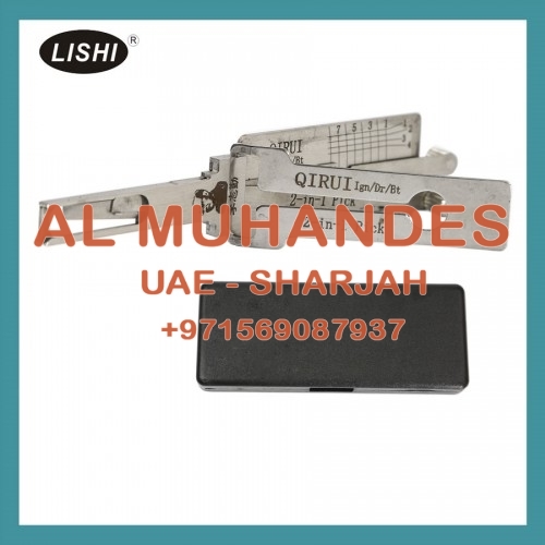 LISHI QIRUI 2 in 1 Auto Pick and Decoder for QIRUI E3 and Huai River