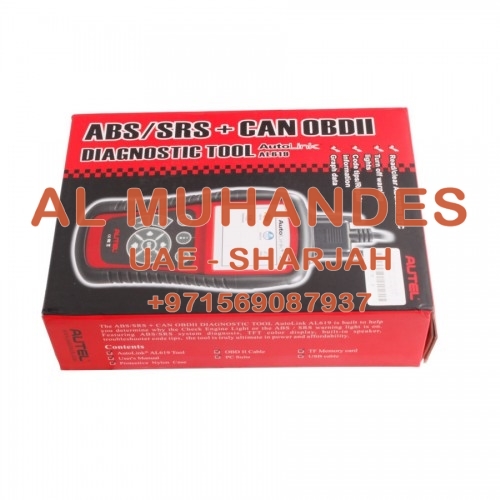 Original Autel AutoLink AL619EU OBDII CAN ABS And SRS Scan Tool Update Online