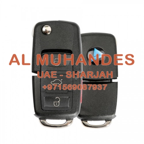 KD900 URG 200 Remote Control 3Button Key (B01-3+1) for VW 5pcs/lot