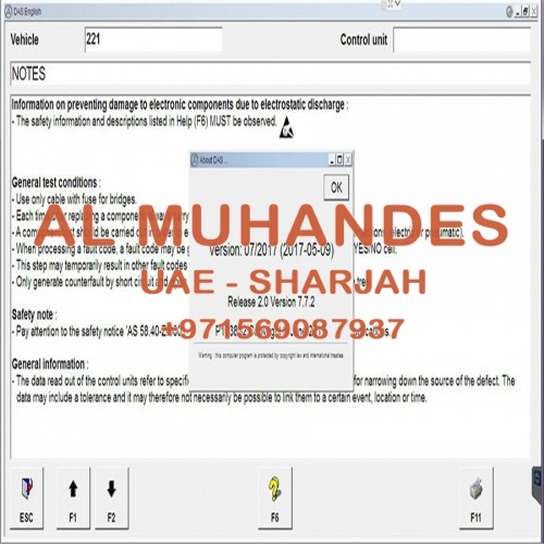 Newest 500GB V2017.07 MB SD C4/C5 Software HDD For DELL D630 Support WIN7&WIN10 System