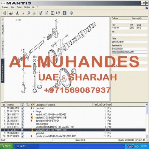 Man (Mantis) 2015 Workshop Info System catalogues