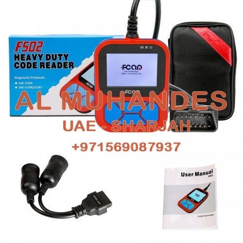 Exclusive Sale Fcar F502 Heavy Duty Handheld Code Reader for J1939 and J1708 Truck Scanner