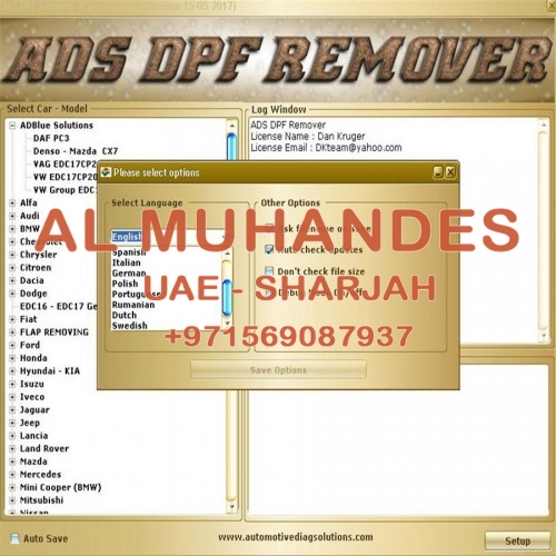 Professionale DPF+EGR REMOVER 3.0 Lambda Hotstart Flap,O2, DTC 2 Software Full 2017.5 version