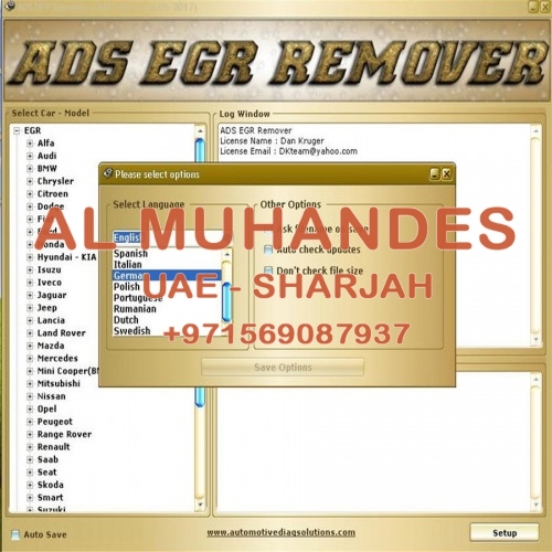 Professionale DPF+EGR REMOVER 3.0 Lambda Hotstart Flap,O2, DTC 2 Software Full 2017.5 version