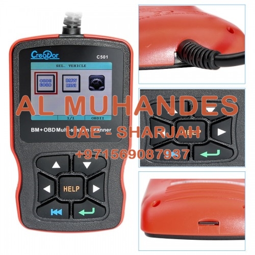 [US Ship No Tax] Creator C501 BMW & OBDII/EOBD Multi-System Scanner