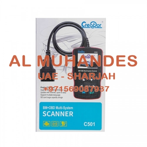 [US Ship No Tax] Creator C501 BMW & OBDII/EOBD Multi-System Scanner